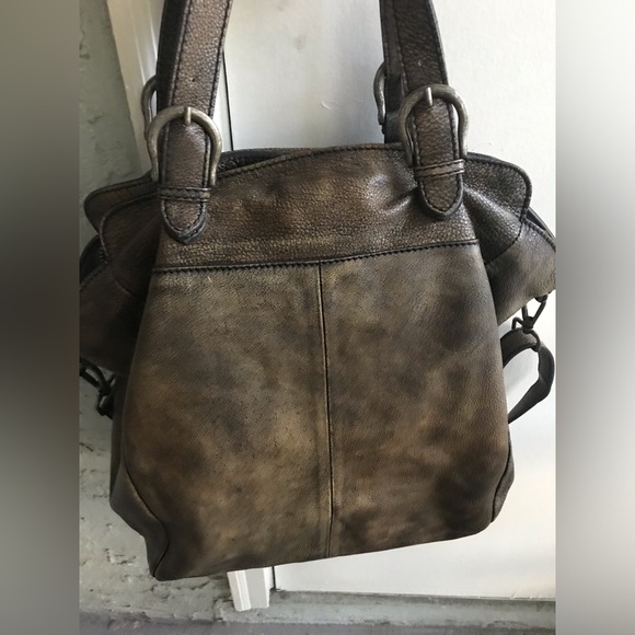 Free People• We The Free Rover Leather Tote in Bark 🦄🦄🌟 amazing bag!! - Picture 11 of 16